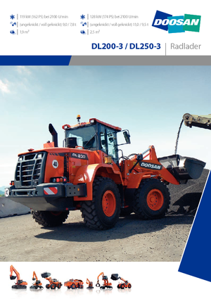 Cargadoras de ruedas Doosan DL250-3