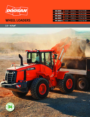 Cargadoras de ruedas Doosan DL 250