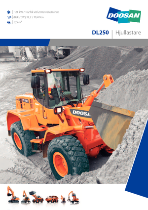 Cargadoras de ruedas Doosan DL 250