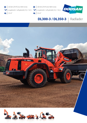 Cargadoras de ruedas Doosan DL350-3