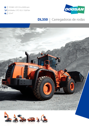 Cargadoras de ruedas Doosan DL 350
