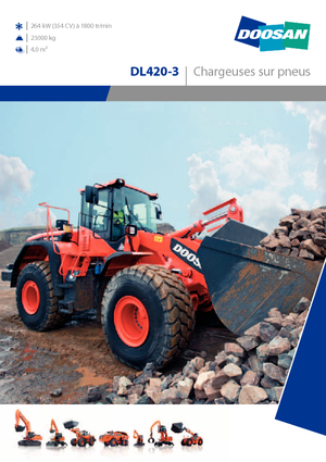 Cargadoras de ruedas Doosan DL420-3