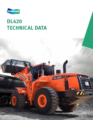 Cargadoras de ruedas Doosan DL 420