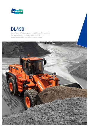 Cargadoras de ruedas Doosan DL 450