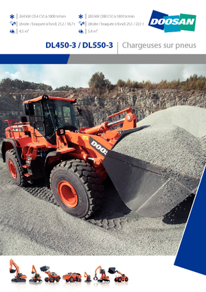 Cargadoras de ruedas Doosan DL550-3