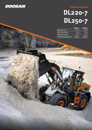 Cargadoras de ruedas Doosan DL220-7
