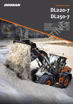 Cargadoras de ruedas Doosan DL250-7