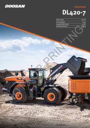 Cargadoras de ruedas Doosan DL420-7