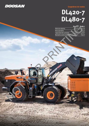 Cargadoras de ruedas Doosan DL480-7