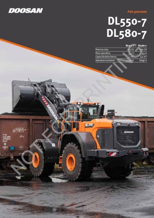 Cargadoras de ruedas Doosan DL580-7