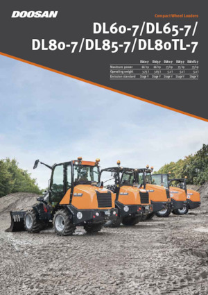 Cargadoras de ruedas Doosan DL60-7