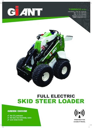 Minicargadoras Giant E-Skid