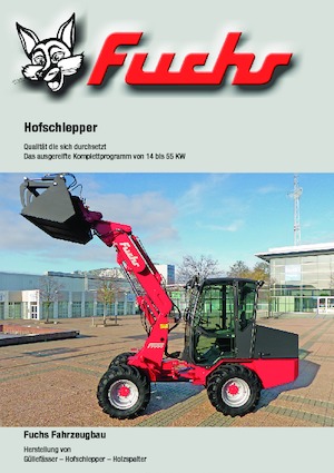 Mini cargador frontal Fuchs Yard loaders F 1100