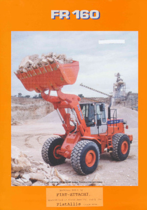 Cargadoras de ruedas Fiat-Hitachi FR 160