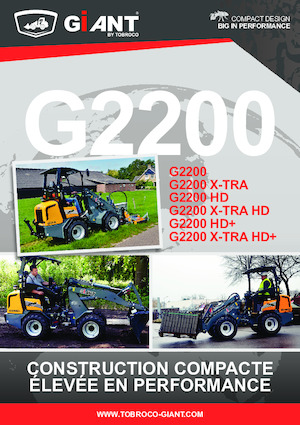 Cargadoras de ruedas Giant G2200HD