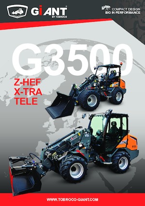 Cargadoras de ruedas Giant G3500 Tele