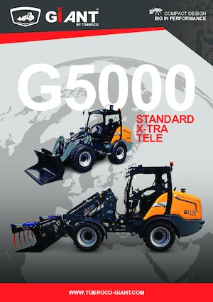 Cargadoras de ruedas Giant G5000 X-tra