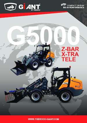 Cargadoras de ruedas Giant G5000 X-tra