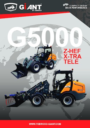 Cargadoras de ruedas Giant G5000 X-tra