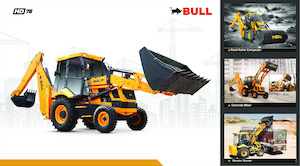 Cargadoras de ruedas Bull HD76 4WD