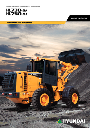 Cargadoras de ruedas Hyundai HL 740-9 A