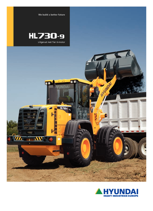 Cargadoras de ruedas Hyundai HL 730-9