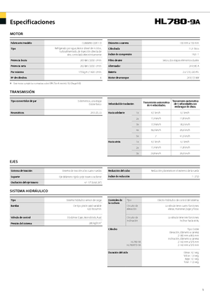 Cargadoras de ruedas Hyundai HL 780-9 A