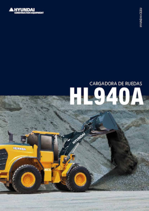 Cargadoras de ruedas Hyundai HL940AXT