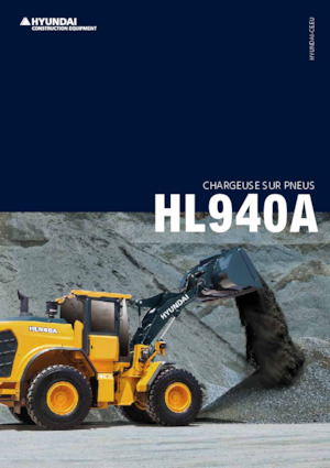 Cargadoras de ruedas Hyundai HL940AXT