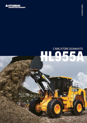 Cargadoras de ruedas Hyundai HL955AHDXT