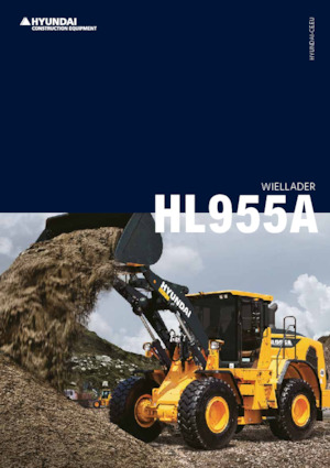 Cargadoras de ruedas Hyundai HL955AXT