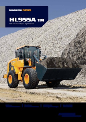 Cargadoras de ruedas Hyundai HL955ATM