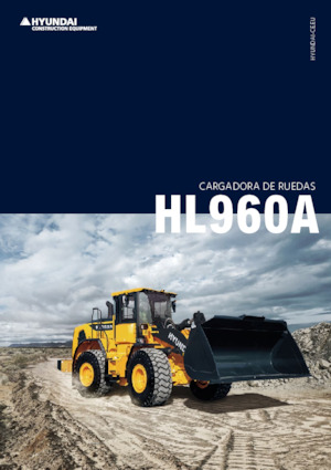 Cargadoras de ruedas Hyundai HL960AHDXT