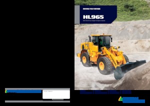Cargadoras de ruedas Hyundai HL965XT