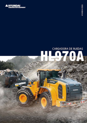 Cargadoras de ruedas Hyundai HL970A