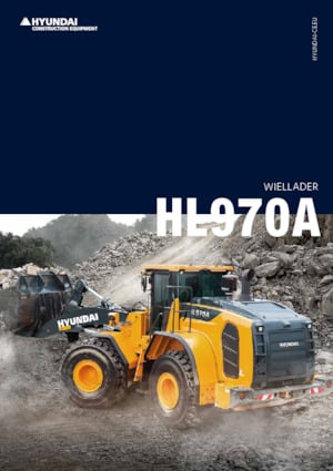 Cargadoras de ruedas Hyundai HL970A