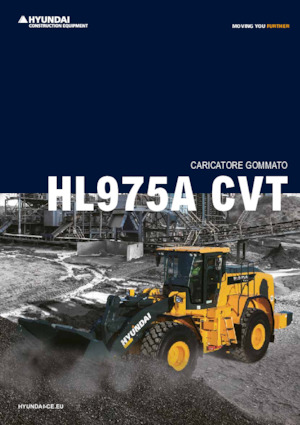 Cargadoras de ruedas Hyundai HL975ACVT