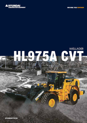 Cargadoras de ruedas Hyundai HL975ACVT
