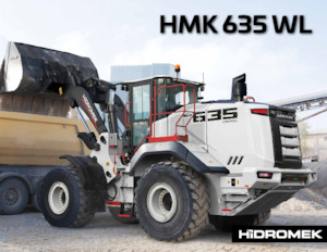 Cargadoras de ruedas Hidromek HMK 635 WL