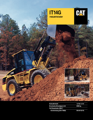 Cargadoras de ruedas Caterpillar IT 14 G