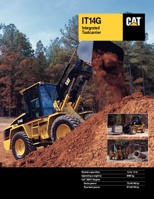 Cargadoras de ruedas Caterpillar IT14G