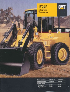 Cargadoras de ruedas Caterpillar IT 24 F