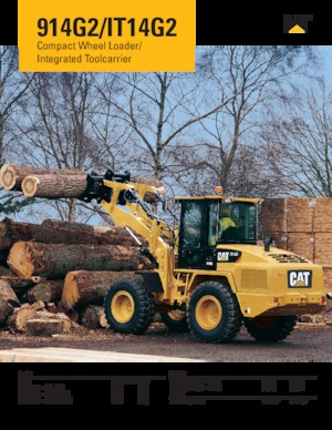 Cargadoras de ruedas Caterpillar 914G2