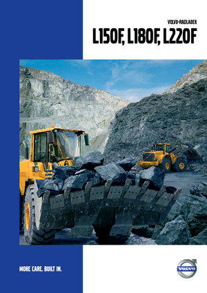 Cargadoras de ruedas Volvo L220F