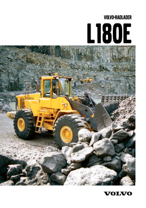 Cargadoras de ruedas Volvo L180E