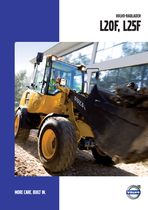 Cargadoras de ruedas Volvo L25F