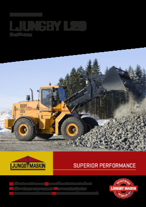 Cargadoras de ruedas Ljungby L 20
