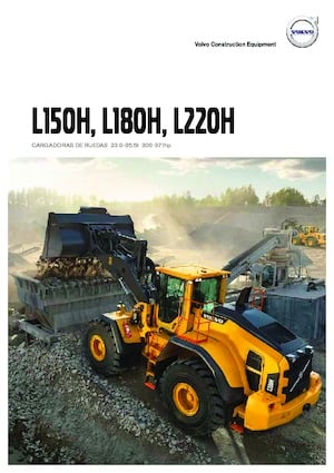 Cargadoras de ruedas Volvo L150H