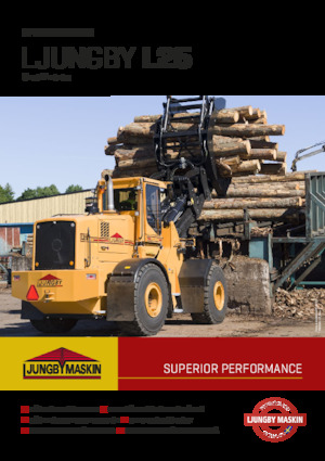 Cargadoras de ruedas Ljungby L 25