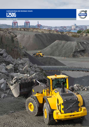 Cargadoras de ruedas Volvo L250G